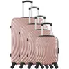 Image de hero - set de 4 valises lagos-m 75 cm 4 roues - rose dore