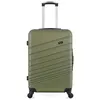 Image de wave paris - valise weekend abs tigre 4 roues 65 cm - kaki