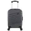 Image de wave paris - valise cabine xxs tigre 46 cm 4 roues - gris fonce