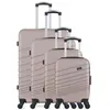 Image de Set de 4 valises wave paris valises rigides tigre-m - rose dore