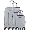 Image de Set de 4 valises bluestar abs garibaldi-m - gris