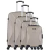 Image de Set de 4 valises bluestar abs garibaldi-m - beige