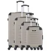 Image de bluestar - set de 4 valises opera-m 75 cm 4 roues - beige