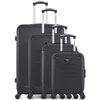 Image de bluestar - set de 4 valises opera-m 75 cm 4 roues - noir