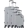 Image de bluestar - set de 4 valises cite-m 75 cm 4 roues - gris