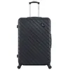 Image de Valise grand format ABS Cite 4 roues 75 cm, noir - Bluestar