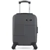 Image de bluestar - valise cabine xxs miami 46 cm 4 roues - gris fonce