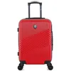 Image de gentleman farmer - valise cabine abs/pc peter 4 roues 55 cm - rouge