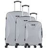Image de bluestar - set de 3 valises garibaldi 75 cm 4 roues - gris
