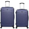 Image de wave paris - lot de 2 - valise grand format et valise weekend congo - marine