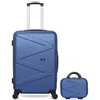 Image de WAVE PARIS - Lot de 2 - Valises Weekend et Vanity AMAZONE