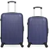 Image de hero - lot de 2 - valise weekend et valise cabine carpates - marine