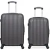 Image de hero - lot de 2 - valise weekend et valise cabine carpates - gris fonce