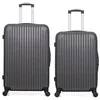 Image de hero - lot de 2 - valise grand format et valise weekend carpates - gris fonce