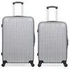 Image de hero - lot de 2 - valise grand format et valise weekend carpates - gris