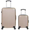 Image de hero - lot de 2 - valise weekend et valise cabine xxs carpates - beige