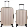Image de hero - lot de 2 - valise weekend et valise cabine carpates - beige