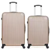 Image de hero - lot de 2 - valise grand format et valise weekend carpates - beige