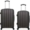 Image de hero - lot de 2 valises weekend et cabine abs himalaya - gris fonce