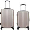 Image de hero - lot de 2 - valise weekend et valise cabine lipari - beige