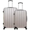 Image de hero - lot de 2 - valise grand format et valise weekend himalaya - beige