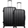 Image de hero - lot de 2 - valise grand format et valise weekend himalaya - noir