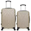 Image de hero - lot de 2 - valise weekend et valise cabine lagos - beige