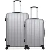 Image de Lot de 2 - valise grand format et valise weekend fogo HERO - gris