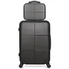 Image de hero - lot de 2 - valise weekend et vanity coronado - gris fonce
