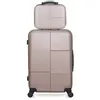 Image de hero - lot de 2 - valise weekend et vanity coronado - rose dore