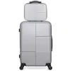 Image de hero - lot de 2 - valise weekend et vanity coronado - gris
