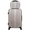 Image de hero - lot de 2 - valise weekend et vanity lipari - beige