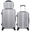 Image de hero - lot de 3 - valise weekend, valise cabine et vanity lipari - gris