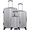 Image de hero - lot de 2 - valise grand format et valise weekend lipari - gris