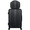 Image de hero - lot de 2 - valise weekend et vanity lipari - noir