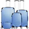 Image de wave paris - set de 4 abs tage-c 4 roues - bleu dore