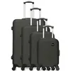 Image de Set de 4 valises bluestar abs london-m 4 roues - gris fonce