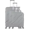 Image de obago - set de 3 valises persee 75 cm 4 roues - gris