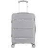 Image de obago - valise cabine centaure 55 cm 4 roues - gris