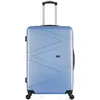 Image de wave paris - valise grand format amazone 75 cm 4 roues - bleu dore