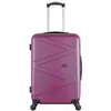 Image de wave paris - valise weekend amazone 65 cm 4 roues - prune
