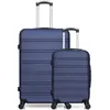 Image de hero - lot de 2 - valise grand format et valise cabine renoso - marine