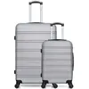Image de hero - lot de 2 - valise grand format et valise cabine renoso - gris
