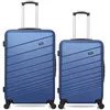 Image de lot de 2 - valises grand format et weekend tigre - marine