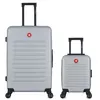 Image de swiss kopper - lot de 2 - valises grand format et cabine xxs wil - gris