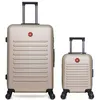 Image de swiss kopper - lot de 2 - valises grand format et cabine xxs wil - beige