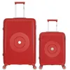 Image de obago - lot de 2 - valises grand format et cabine orion - rouge fonce