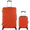 Image de wave paris - lot de 2 - valises grand format et cabine xxs danube - orange