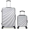 Image de wave paris - lot de 2 - valises grand format et cabine xxs danube - gris