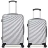 Image de wave paris - lot de 2 - valise weekend et valise cabine danube - gris